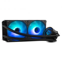 NOX M-240 ARGB Procesador Sistema de refrigeración líquida todo en uno 12 cm Negro