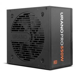 NOX Urano Pro unidad de fuente de alimentación 550 W 20+4 pin ATX ATX Negro, Naranja