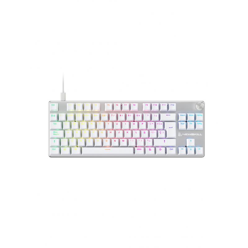 ns-kb-serikev2-tkl-ivo-teclado-usb-qwerty-espanol-blanco