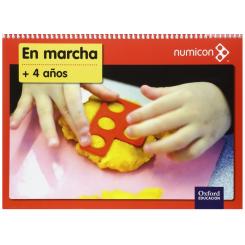 Numicon En Marcha 4 Años, Cuaderno De Ejercicios, Ed. OXFORD