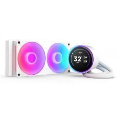NZXT Kraken Elite 240 RGB Procesador Sistema de refrigeración líquida todo en uno 12 cm Blanco 1 pieza(s)