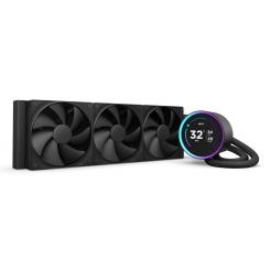 NZXT Kraken Elite 360 Procesador Sistema de refrigeración líquida todo en uno 12 cm Negro 1 pieza(s)
