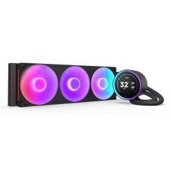 NZXT Kraken Elite 420 RGB Procesador Sistema de refrigeración líquida todo en uno 14 cm Negro 1 pieza(s)
