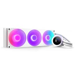 NZXT Kraken Plus 360 RGB Procesador Sistema de refrigeración líquida todo en uno Blanco 1 pieza(s)