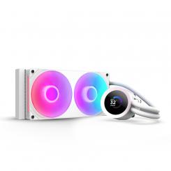 NZXT Kraken Plus RGB 240 Procesador Sistema de refrigeración líquida todo en uno 12 cm Blanco