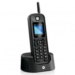 Motorola O201 Teléfono DECT Negro Identificador de llamadas