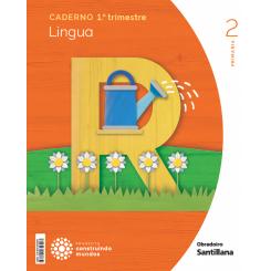 OBRADOIRO, Caderno Lingua  1 Trim Construindo Mundos, 2º primaria