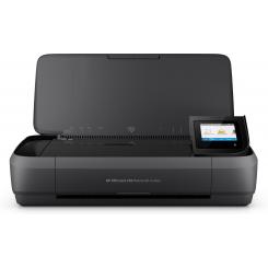 HP OfficeJet Impresora multifunción portátil 250, Color, Impresora para Oficina pequeña, Impresión, copia, escáner, AAD de 10 hojas
