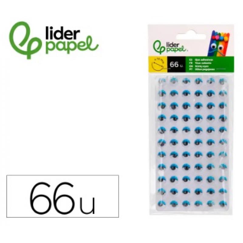 ojo-adhesivo-liderpapel-10-mm-con-pupila-negra-y-pestana-de-color-azul-pack-de-66-unidades
