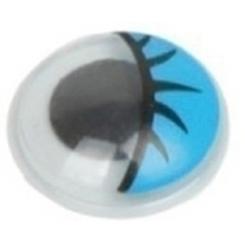 FIXO KIDS Pack 20 ojitos color azul 18mm