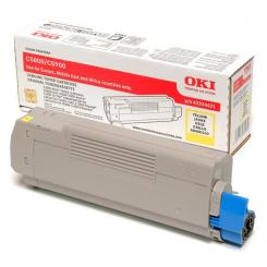 OKI C-5800/C-5900 Toner Amarillo / (aprox. 5.000 pág.)