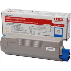 OKI C-5850/5950/MC560 Toner Cian 6k