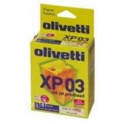 OLIVETTI Cartucho ART JET 10/ 12 /ART JET 300/JET LAB 600 Cartucho 4 Colores XP 03