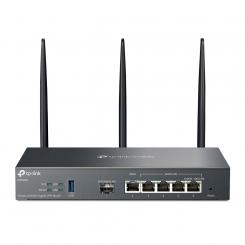 TP-Link Omada ER706W router inalámbrico Gigabit Ethernet Doble banda (2,4 GHz / 5 GHz) Negro