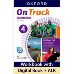 On Track 4 Workbook +Online Practice Ed.Española 2023, Ed. OXFORD