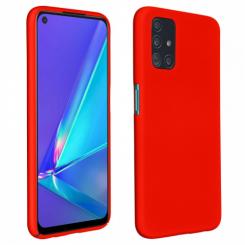 Sin Marca OPPO LIQUID SILICON CASE A52/A72 ROJO