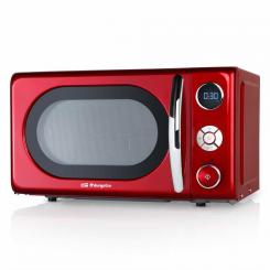 Orbegozo MIG 2042 microondas Encimera Microondas combinado 20 L 700 W Negro, Rojo