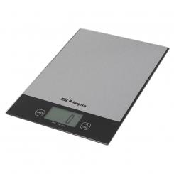 Orbegozo PC 2026 Negro, Acero inoxidable Encimera Rectángulo Báscula electrónica de cocina