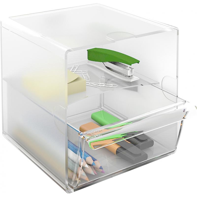 organizador-modular-apilable-archicubo-archivo-2000-1-cajon-grany-1-compartimento-190x150x150-mm-cristal-transparente