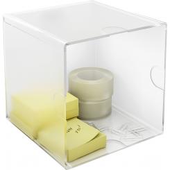 Organizador modular apilable Archicubo Archivo 2000  1 compartimento 150x150x150 mm cristal transparente