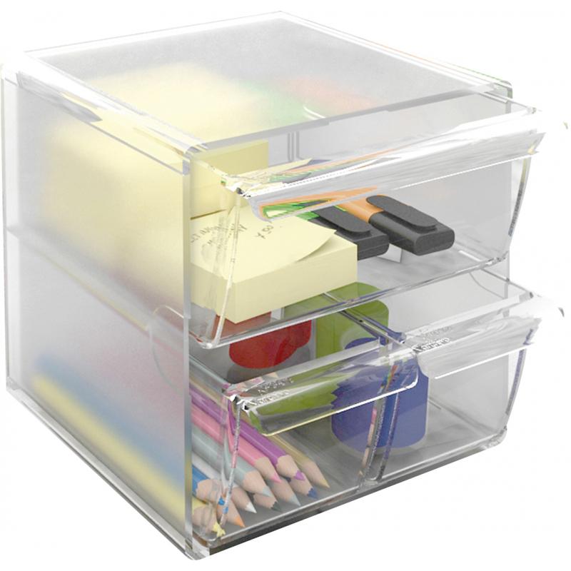 organizador-modular-apilable-archicubo-archivo-2000-2-cajones-pequenos-y-1-cajon-gran190x150x150-mm-cristal-transparente