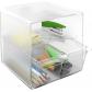 organizador-modular-apilable-archicubo-archivo-2000-2-cajones-pequenos-y-1-compartimento-190x150x150-mm-cristal-transparente