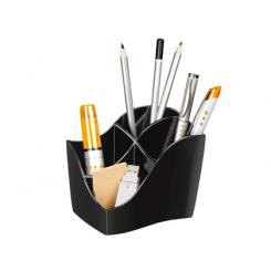 Organizador Sobremesa CEP Gama Ellypse Plastico Negro 118X89X98 mm