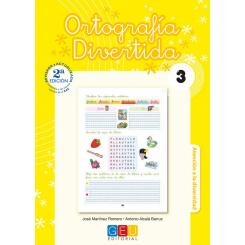 Ortografía Divertida 3, Ed. GEU