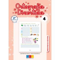 Ortografía Divertida 4, Ed. GEU