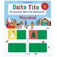 Osito Tito. Mi primer libro de memoria. Navidad, de Benji Davies (Ed. Timun Mas)