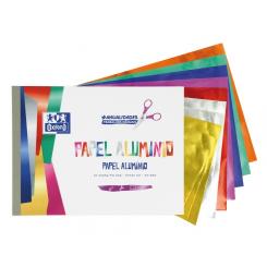 OXFORD Bloc A4 10 Hojas Papel Aluminio