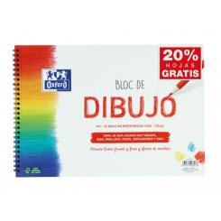 OXFORD Bloc de dibujo  A4+ 20H.Liso  130G