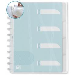 OXFORD Carpeta De Fundas Intercambiables Vario ZiPP Hawai A4+ 30 Fundas & 6 Separadores - Transparente