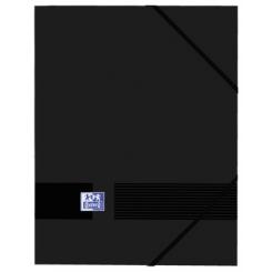 OXFORD Carpeta de gomas con  Solapas Live & Go TP A4+ - Negro