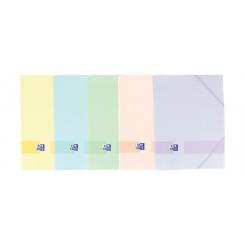 OXFORD Carpeta de gomas con  Solapas Live & Go TP A4+ - Srtd Pastel