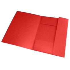 OXFORD Carpeta de gomas con  Solapas Top File+ Tb A4+ - Rojo