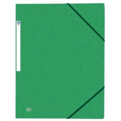 OXFORD Carpeta de gomas con  Solapas Top File+ Tb A4+ - Verde