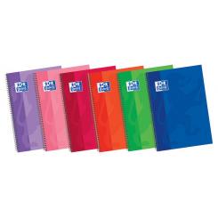 OXFORD Cuadernos tapa extradura Fº 80H.Hztl Srtd