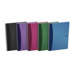 OXFORD Cuadernos tapa plástico A4 90H.5X5 Srtd Urban Mix