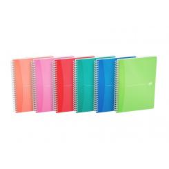 OXFORD Cuadernos tapa plástico A5 90H.5X5 Srtd My Colors