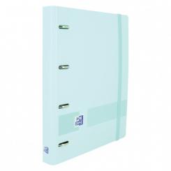 OXFORD Ebinder+ Live & Go Polyf A4+ con  Rec 5 5X5 - AZul Pastel
