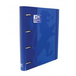 OXFORD Europeanbinder Classic Te A4+ con  Recambio 100H 5X5 - AZul Marino