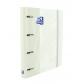 OXFORD Europeanbinder Classic Te A4+ con  Recambio 100H 5X5 - Blanco