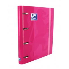 OXFORD Europeanbinder Classic Te A4+ con  Recambio 100H 5X5 - Fucsia