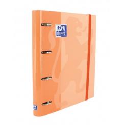 OXFORD Europeanbinder Classic Te A4+ con  Recambio 100H 5X5 - Melocotón