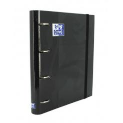 OXFORD Europeanbinder Classic Te A4+ con  Recambio 100H 5X5 - Negro