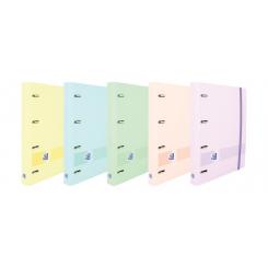 OXFORD Europeanbinder+ Live & Go Polyfoam A4+ con  Recambio 100H 5X5 - Srtd Pastel