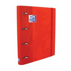OXFORD Europeanbinder Touch Te A4+ con  Recambio 100H 5X5 - Carmin