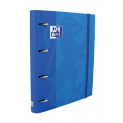 OXFORD Europeanbinder Touch Te A4+ con  Recambio 100H 5X5 - Denim