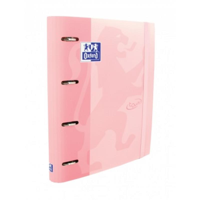 oxford-europeanbinder-touch-te-a4-con-recambio-100h-5x5-flamingo-pastel